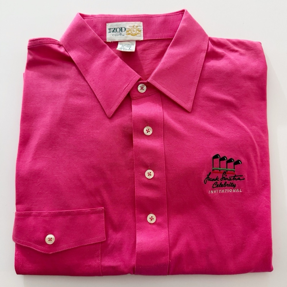 Vintage IZOD Club Frank Sinatra Celebrity Invitational Polo